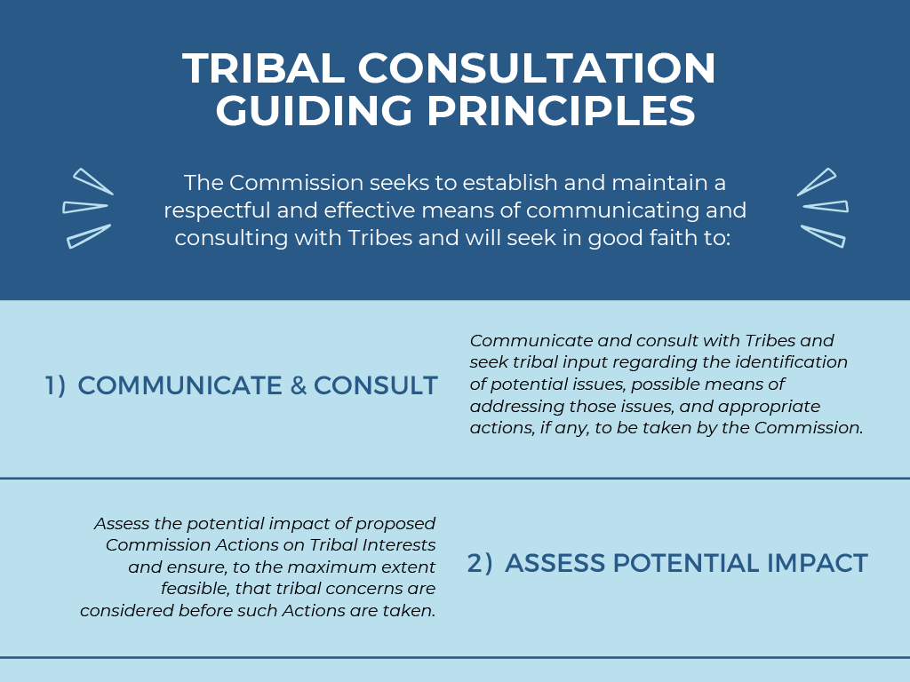 Tribal Consultation Guiding Principles